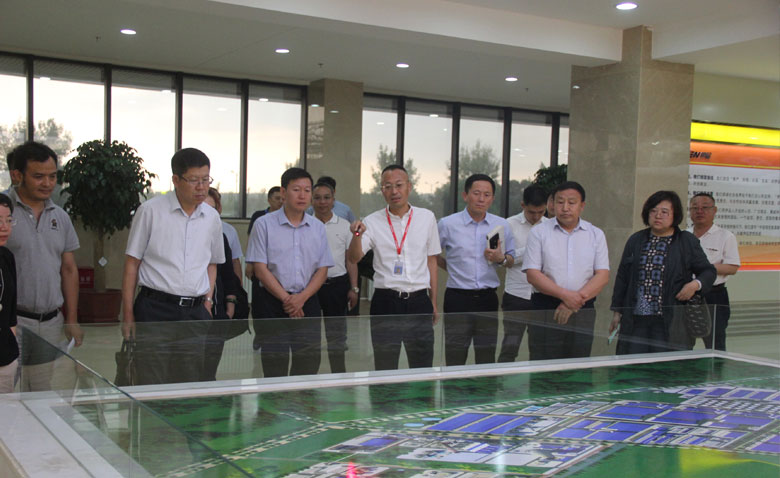 The deputy mayor in Chifeng, Wang Xiaodong, visited the Eppen for investigation.