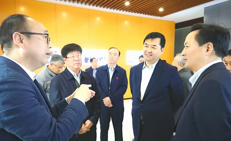 Heilongjiang standing committee, vice governor Li Haitao visited Eppen Heilongjiang base for investigation
